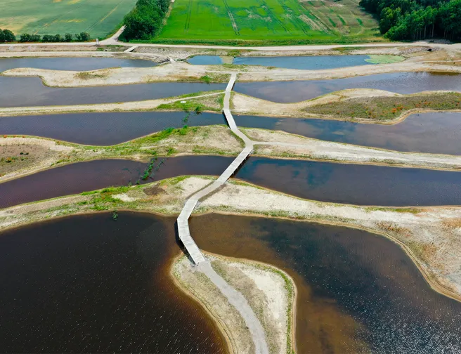 Luftfoto af everenden