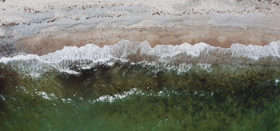 Strand Og Hav På Nordfyn